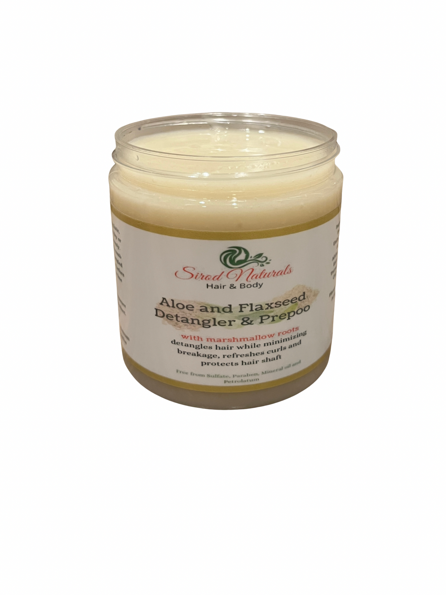 Aloe and Flaxseed Detangler and Prepoo