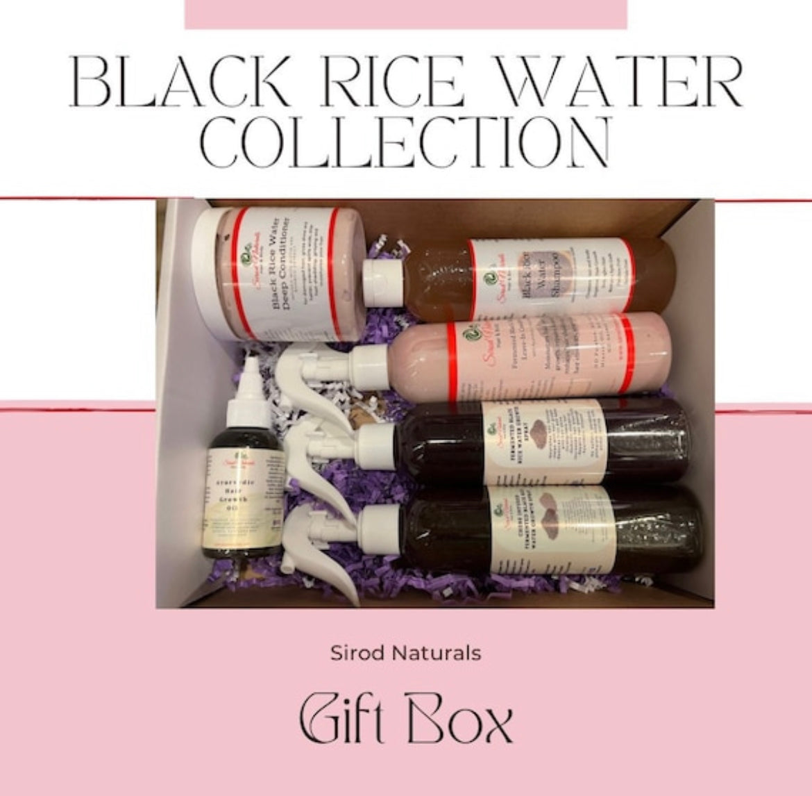 Black Rice Water Collection Gift Box