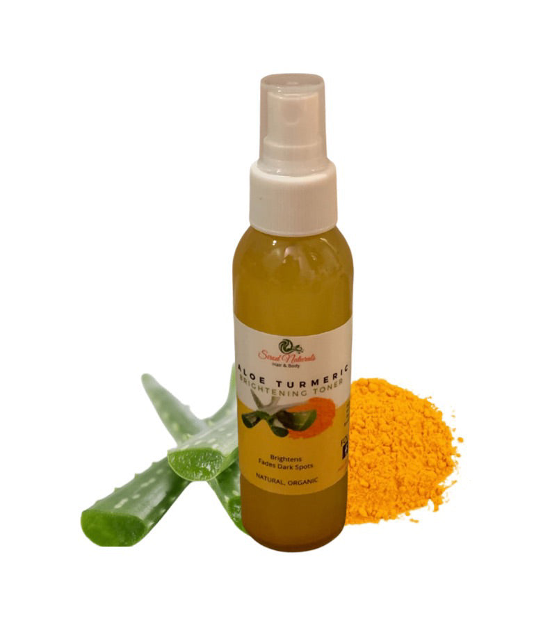 Organic Aloe Turmeric Face Toner/ Acne Clearing Toner/Brightening Face Toner/Face Toner
