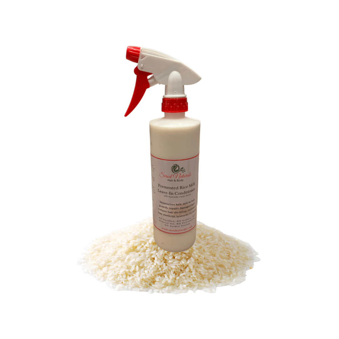 Fermented Rice Milk Leave-In Conditioner with Ayurvedic Herbs Blend