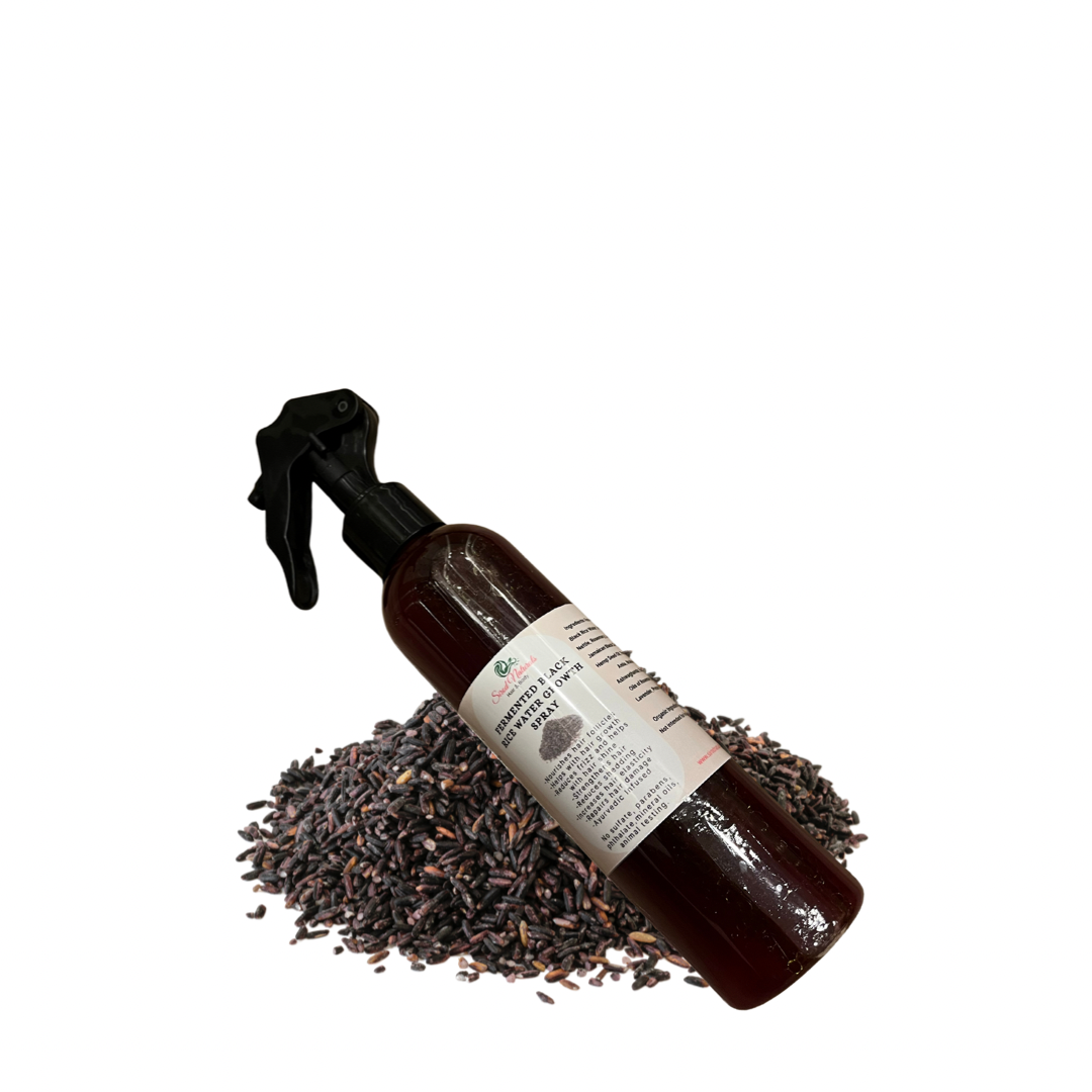 Organic Fermented Black Rice Water Hair Growth Spray