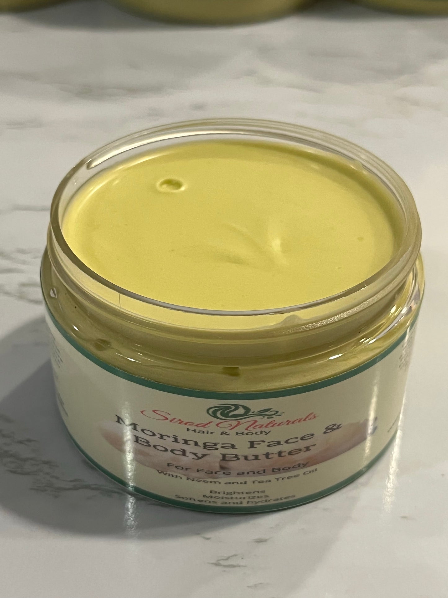 Organic Moringa Face & Body Butter/ Brightening Body Butter/Dark Spot/Acne Spot