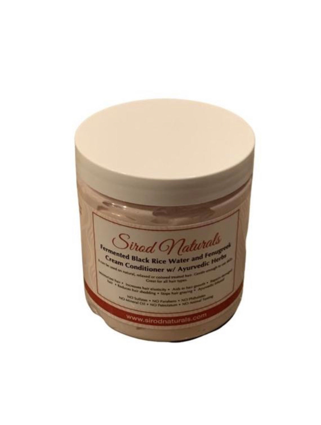 Fermented Black Rice Water and Fenugreek Cream Conditioner with Ayurvedic Herbs Blend