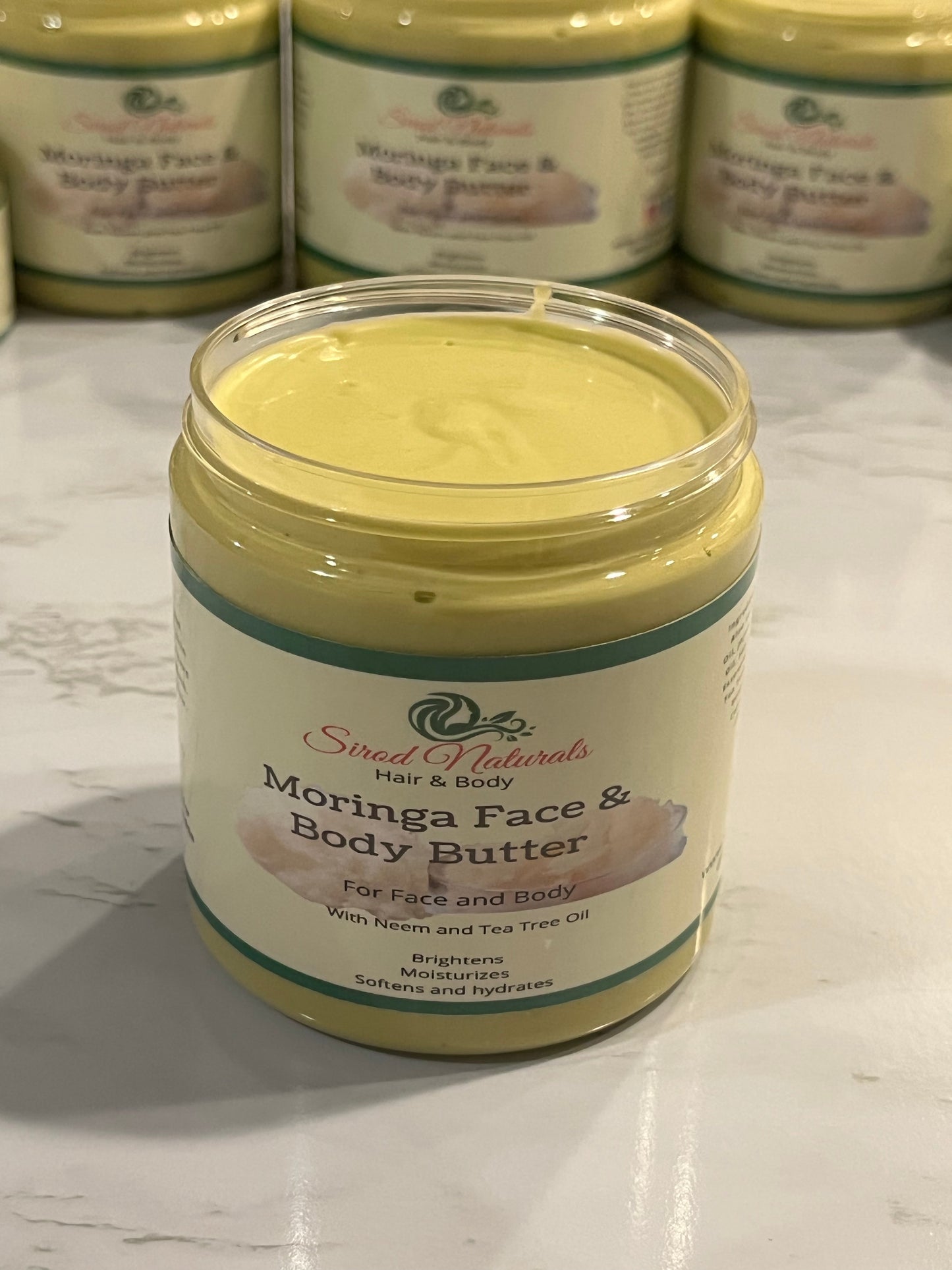 Organic Moringa Face & Body Butter/ Brightening Body Butter/Dark Spot/Acne Spot