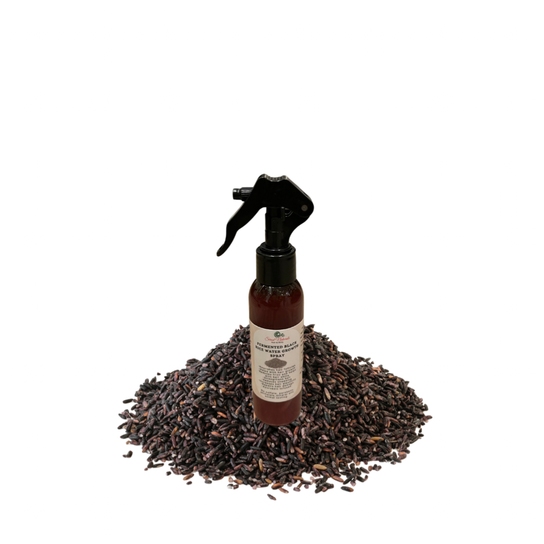 Organic Fermented Black Rice Water Hair Growth Spray