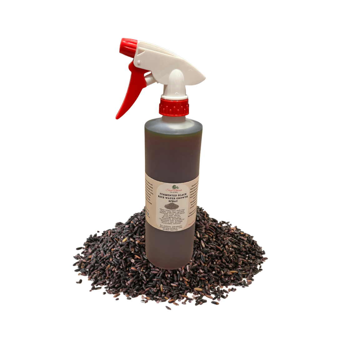 Organic Fermented Black Rice Water Hair Growth Spray