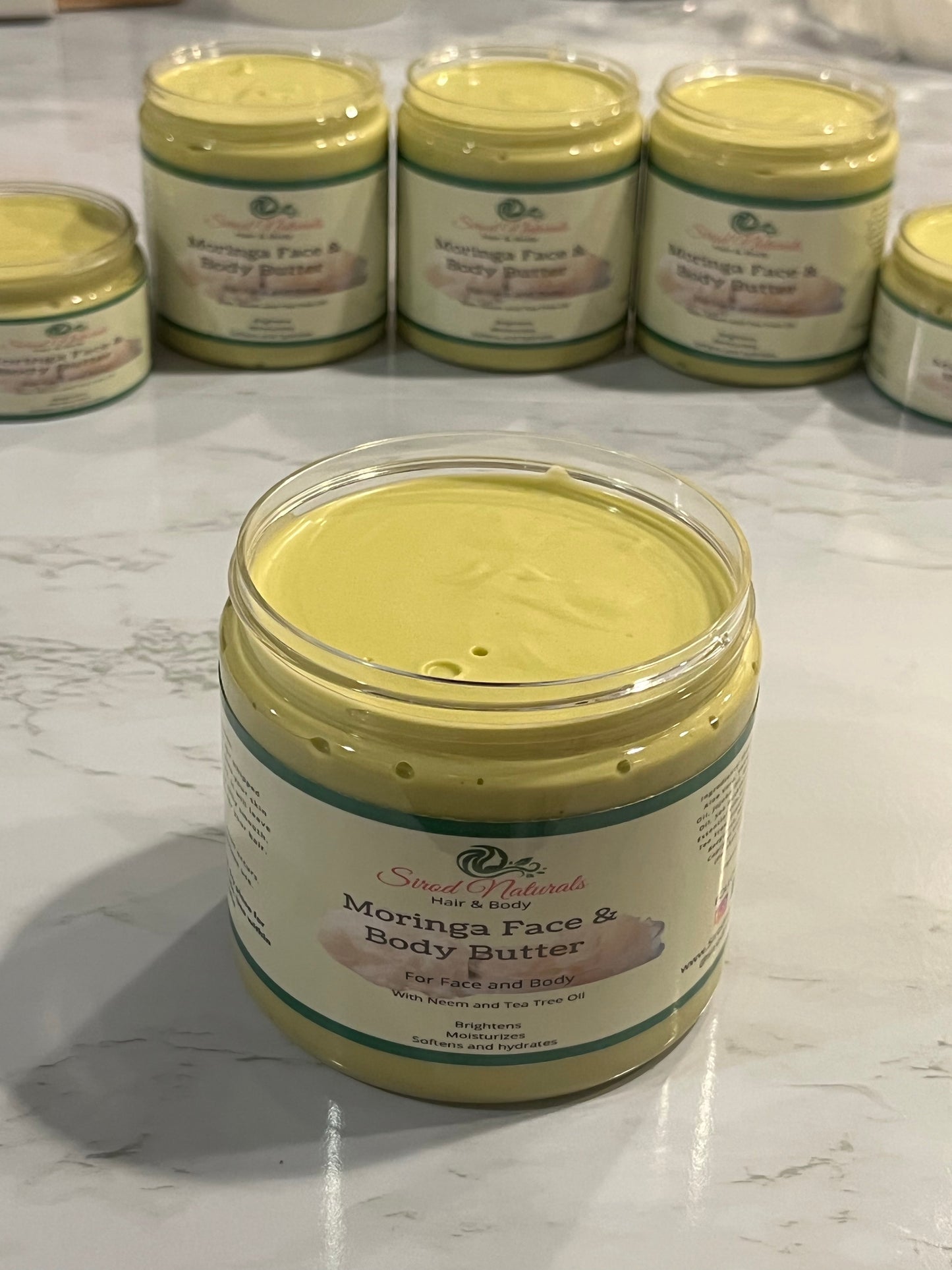 Organic Moringa Face & Body Butter/ Brightening Body Butter/Dark Spot/Acne Spot