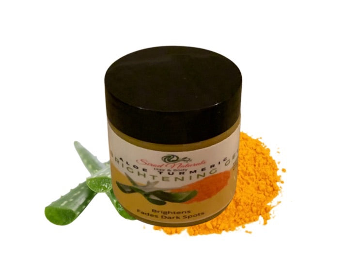 Organic Aloe Turmeric Face Gel/ Acne Clearing Gel/Brightening Face Gel