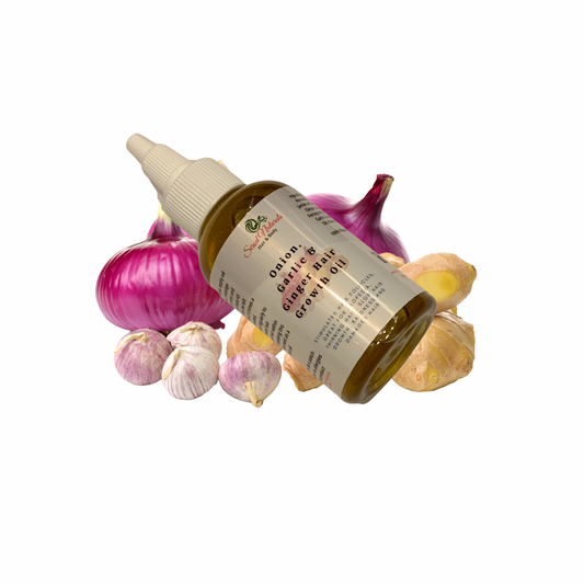 Onion, Garlic & Ginger Hair Growth Oil